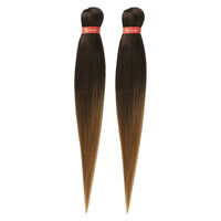 Cheveux &agrave; tresser pr&eacute;-etir&eacute;s 2 x 46" T4 / 27