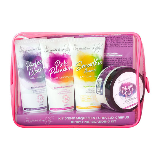 Kit d'embarquement pour cheveux crépus