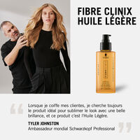 Huile l&eacute;g&egrave;re Fibre Clinix