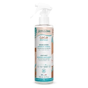 Brume l&eacute;g&egrave;re cheveux secs et textur&eacute;s Coco d'amour