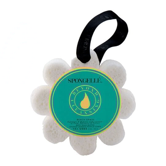 &Eacute;ponge de bain infus&eacute;e herbe de plage