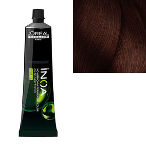 Coloration sans ammoniaque Inoa 5.5 ch&acirc;tain clair acajou