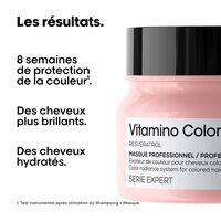 Masque cheveux color&eacute;s Vitamino Color 250 ml