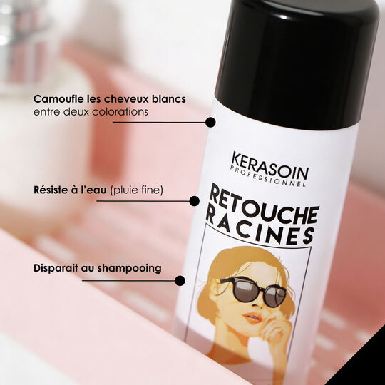 Spray retouche racines Blond Fonc&eacute;