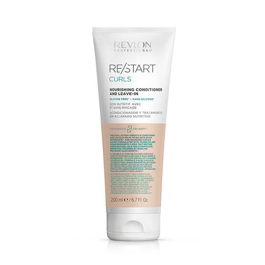 Soin nutritif pour cheveux boucl&eacute;s avec et sans rin&ccedil;age Restart Curls