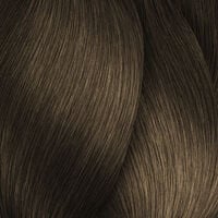 Coloration cr&egrave;me de beaut&eacute; Majirel 7.18 blond cendr&eacute; mocca