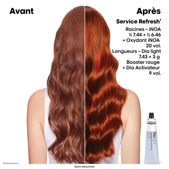 Coloration ton sur ton Dia light Hyaluronic 8 blond clair