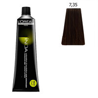 Inoa Coloration sans ammoniaque 7.35 blond dor&eacute; acajou