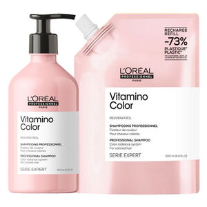 Duo recharge Vitamino Color + shampooing 500ml,  Duo recharge Vitamino Color + shampooing 500ml