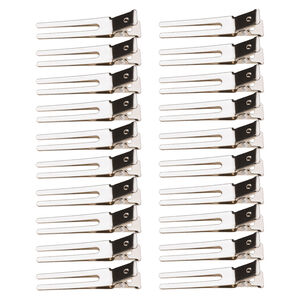 Lot de 20 pinces métalliques,  Lot de 20 pinces métalliques