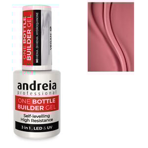Gel de construction 3 en 1 One bottle builder gel dusty rose