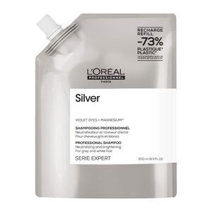 Shampooing d&eacute;jaunissant Silver recharge 500ml