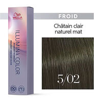 Illumina color 5/02 ch&acirc;tain clair naturel mat