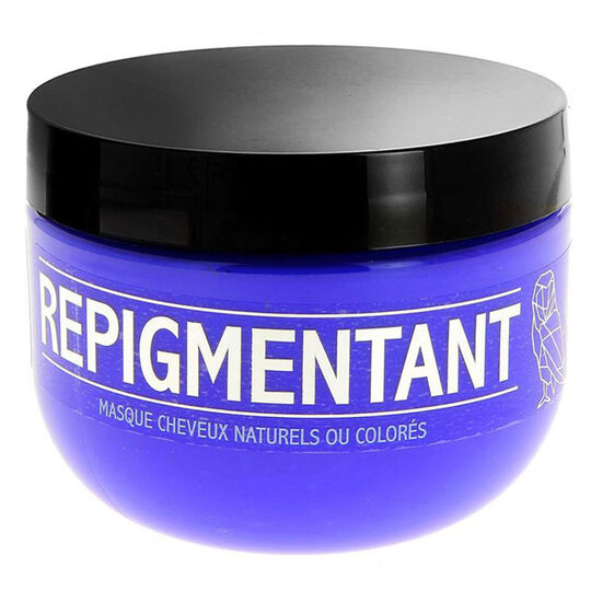 Masque repigmentant bleu