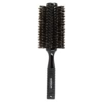 Brosse à brushing noire en poils de sanglier 60mm,  Brosse à brushing noire en poils de sanglier 60mm