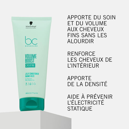 Baume-gel&eacute;e l&eacute;ger pour cheveux fins BC Volume Boost