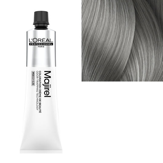 Coloration cr&egrave;me de beaut&eacute; Majirel 8.1 blond clair cendr&eacute;