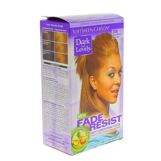 Coloration nutritive intense pour cheveux textur&eacute;s 378 Blond Miel