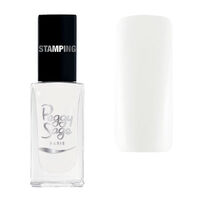Vernis à ongles stamping Peggy sage blanc