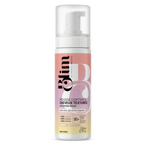 Mousse coiffante cheveux textur&eacute;s Blim