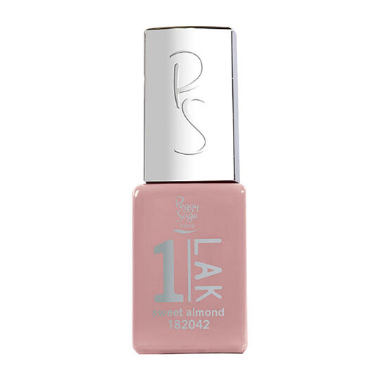 1-LAK vernis semi-permanent 3 en 1 Sweet Almond