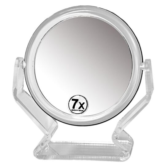 Miroir double face sur pied grossissant x 7 Paris,  Miroir double face sur pied grossissant x 7 Paris