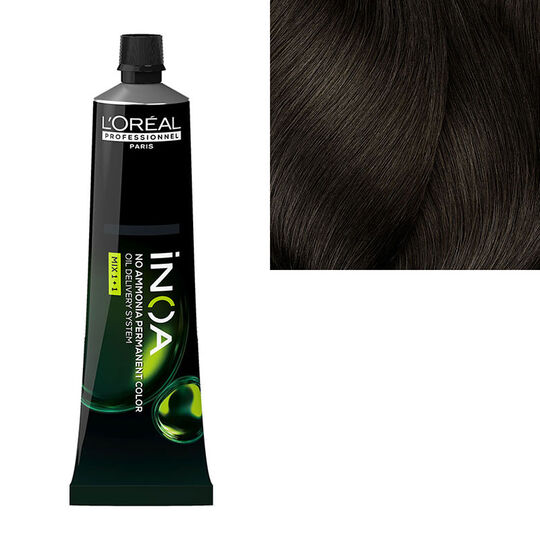 Coloration sans ammoniaque Inoa 5.3 ch&acirc;tain clair dor&eacute;