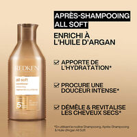 Le rituel hydratant cheveux secs et r&ecirc;ches All Soft