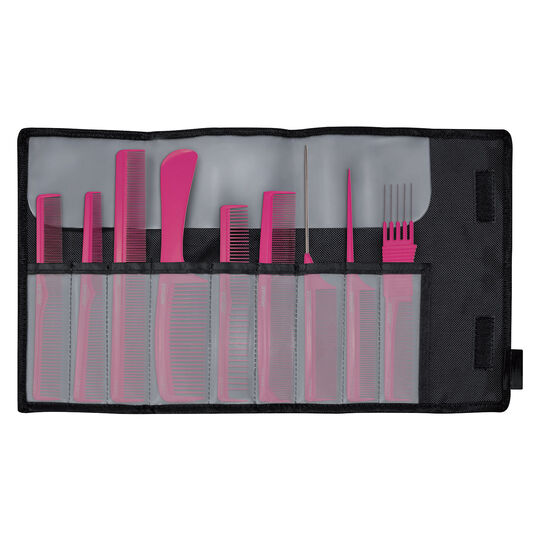 Set 9 peignes A-Line rose