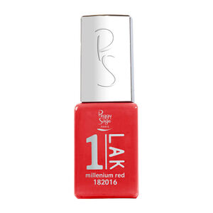 1-LAK vernis semi-permanent 3 en 1 milenium red