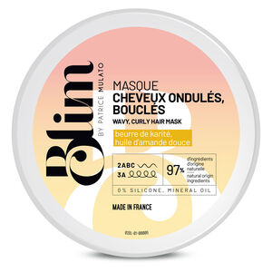 Masque cheveux ondul&eacute;s, boucl&eacute;s Blim 200 ml