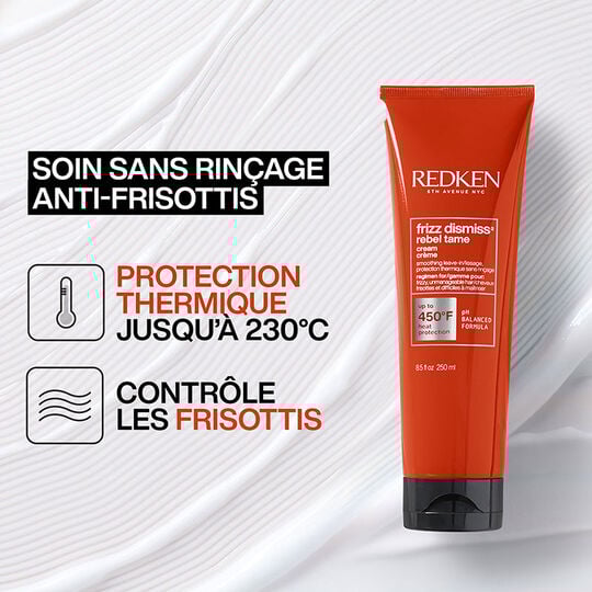 Le rituel Frizz Dismiss pour cheveux rebelles et indisciplin&eacute;s