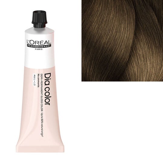 Coloration ton sur ton Dia Color 7 blond