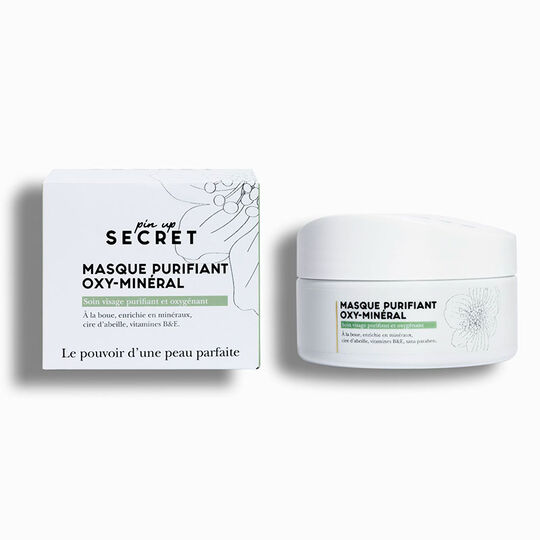 Masque oxy-minéral soin visage purifiant