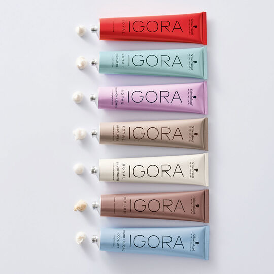 Coloration permanente Igora Royal 6-99 blond fonc&eacute; violet extra