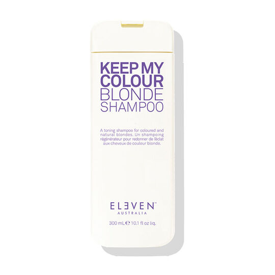 Rituel cheveux blonds