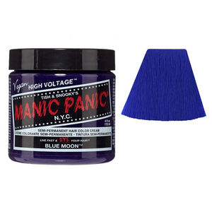 Coloration semi-permanente Manic Panic blue moon,  Coloration semi-permanente Manic Panic blue moon