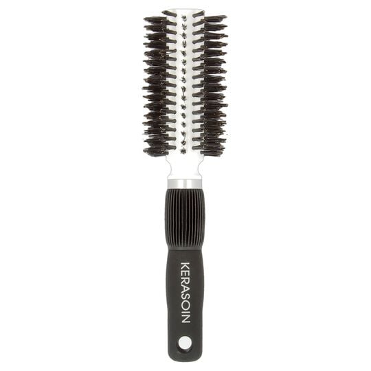 Brosse céramique ronde sanglier professionnelle 25mm