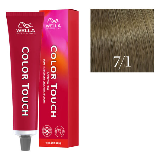 Coloration semi-permanente Color Touch 7/1 blond cendr&eacute;