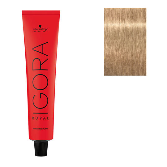 Coloration permanente Igora Royal 9-4 blond tr&egrave;s clair beige