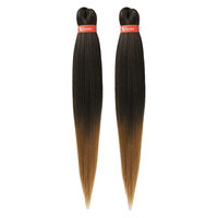 Cheveux à tresser pré-etirés 2 x 46" T1B / 27