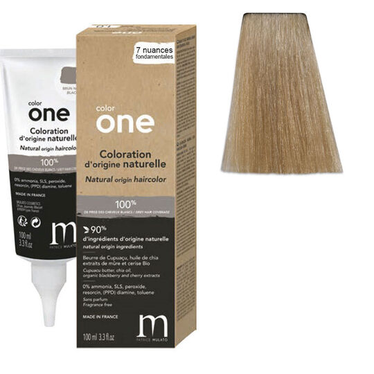 Coloration naturelle Color One Fondamentale 8.0 blond clair