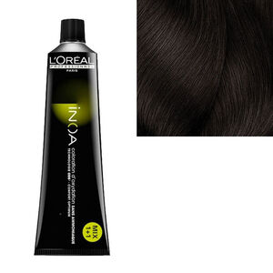 Inoa Coloration sans ammoniaque 4.15 châtain cendré acajou