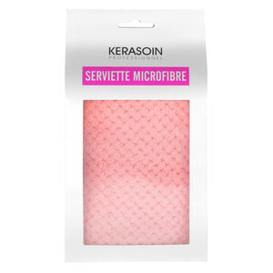 Serviette microfibre rose