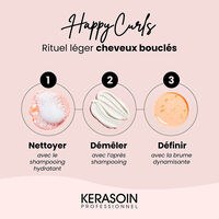 Rituel léger cheveux bouclés Happy Curls