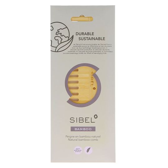 Peigne en bambou 17,8 cm