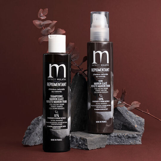Shampooing repigmentant marron glac&eacute;