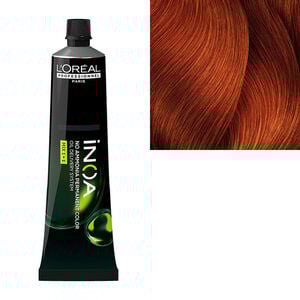 Coloration sans ammoniaque Inoa 6.46 blond foncé cuivré rouge,  Coloration sans ammoniaque Inoa 6.46 blond foncé cuivré rouge