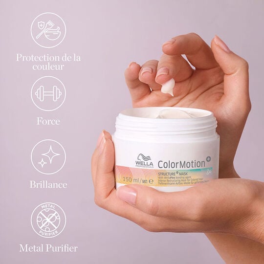 Masque restructurant Structure+ pour cheveux colorés Color Motion+