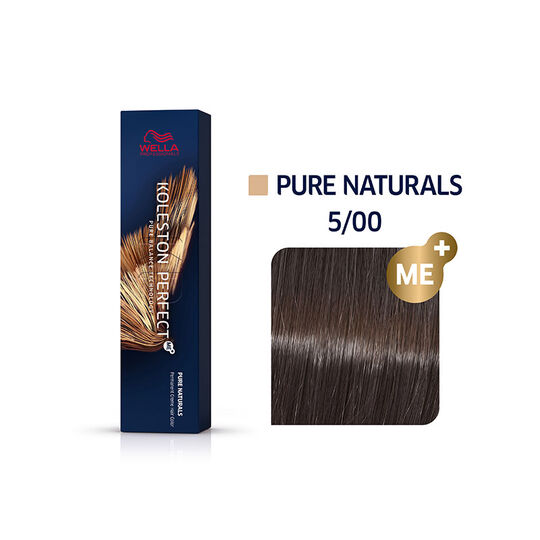 Coloration permanente Koleston Perfect Me+ 5/00 ch&acirc;tain clair naturel chaud